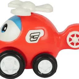 Helicopter- Unbreakable Pull Back Vehicles| Push and Go Toy for Kids-9