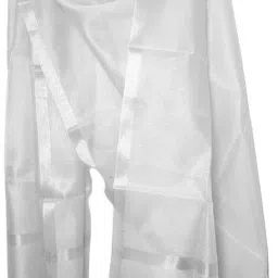 Net Solid Silver Women Dupatta-picture-4