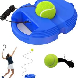 Self-Tennis Practice Ball with String Cricket Trainer Rebound Ball with Rope Tennis Ball-35