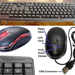 ANJO Keyboard-LED Mouse-Pad-2.0 Hub-3in1 Cleaner-OTG Micro&C-Ext Cable 1.5m-LED-Skin Combo Set image 2