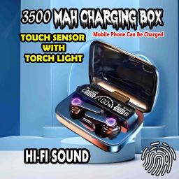 crecro M19 bluetooth earbuds headset wireless earphone 5.3 LED Display M10 Q278 Smart Headphones-image-70