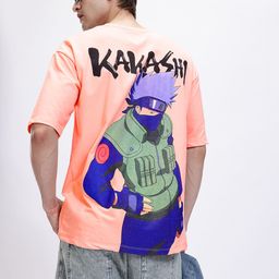 Kook N Keech Naruto Printed Drop-Shoulder Sleeves Oversized T-shirt-image-88