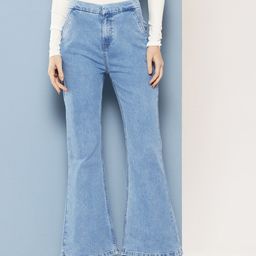 Chemistry Women Bootcut High-Rise Light Fade Stretchable Jeans-image-47