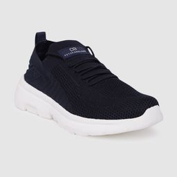 Peter England Men Navy Blue Solid Sneakers-image-68