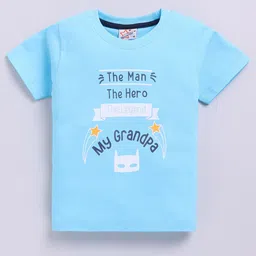 Universal Stars Boys Printed Round Neck Cotton T-shirt-image-81