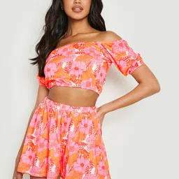 Boohoo Women Printed Co-ords-41