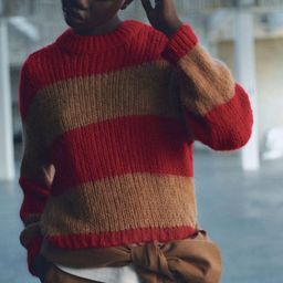 MANGO Women Striped Pullover-image-96