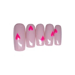 SOEZI Set Of 5 Short Square Shape Nail Art - 80 g-image-2