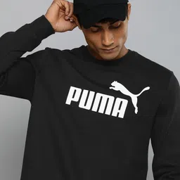 Puma Printed Ess Big Logo Crew FL Sweatshirt-image-72