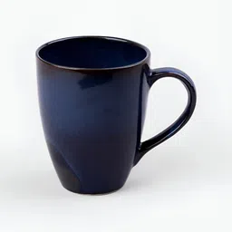 Storepedia Blue & Brown Handcrafted Solid Ceramic Glossy Mugs Set of Cups and Mugs-7