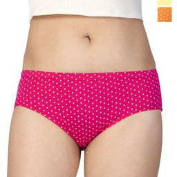 CHIC Women Pack Of 3 Printed Pure Cotton Hipster Briefs-image-40