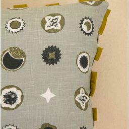 FREEDOM TREE Grey & Black Geometric Rectangle Cushion Covers image 2