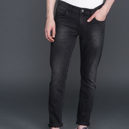WROGN Men Black Slim Fit Mid-Rise Clean Look Stretchable Jeans-image-69