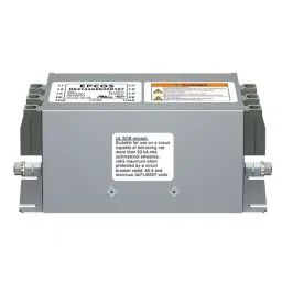 Epcos B84143A*R107 Series Panel Mount EMC Filter 3 Phase 1.1 mΩ Resistance 520 V AC, B84143A0050R107-30
