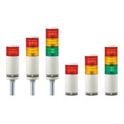 Patlite LMS Series Amber Green Red Signal Tower 24 V AC/dc, LMS-302-RYG-picture-7