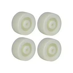 B K JAGAN & CO Nylon Round Roller Wheel, 76.2 mm (3 Inch) (Pack of 4)-43