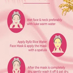 RYLLZ ESSENTIALS Rice Water Face Mask With Kaolin Clay & Niacinamide - 100 ml image 4