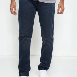 Celio Men Solid Knit Straight Fit Dobby Jeans-picture-21