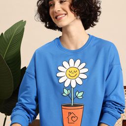 Mast & Harbour Graphic Print Sweatshirt-picture-35