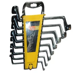 Ajay Tool Bi-Hexagonal Ring Spanner Set Rack 6x7-20x22 mm, AJRS/8T (Set of 8)-image-65
