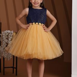 Toy Balloon kids Girls Tulle Fit & Flare Dress-image-76