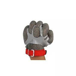 ETS Hand Pro Stainless Steel Mesh Cut Resistant Gloves Silver Color, M Size, ‎SS_MS_M (Pack of 1 Pair)-image-28
