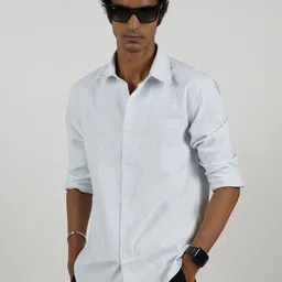 Eszett Striped Spread Collar Pure Cotton Casual Shirt-picture-44