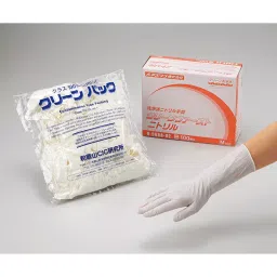 AS ONE Clean First Gloves L Size Nitrile Rubber Powder Free (Pack of 100 Piece)-image-70