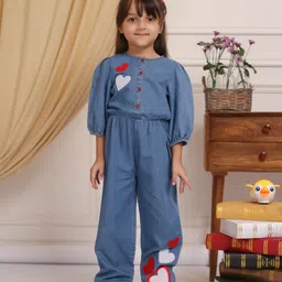 Budding Bees Girls Basic Jumpsuit-image-84