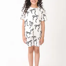 Anthrilo Printed T-Shirt With Shorts Clothing Set-51