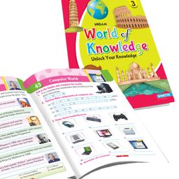 jolly kids Self Enhancement Student Workbooks Grade 3 Computer Grammar World of Knowledge Value Education Set of 4 - English image 5