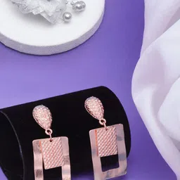 KPOP Geometric Drop Earrings-image-31