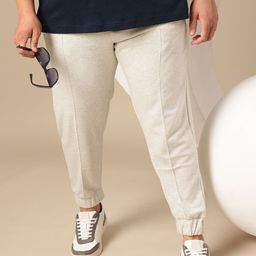 Sztori Men Plus Size Paneled Joggers-image-25