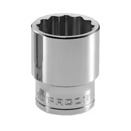 FACOM 12.7 mm (1/2 Inch) Socket 12-Points 21/32 inch, S.21/32-37