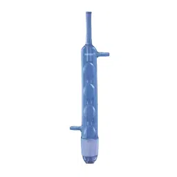 Borosil Clear Borosilicate Glass Soxhlet Condenser for 200 ml Extractor, BLA0CON000SOX200V2 image 1