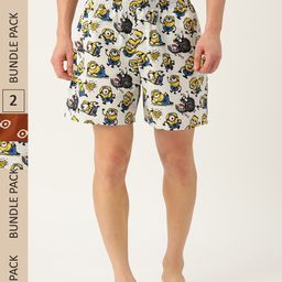 Kook N Keech Men Set of 2 Minions Printed Cotton Boxers KS22M770-image-58