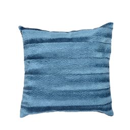 HOUZZCODE Blue Set of 5 Solid Square Cushion Covers image 2