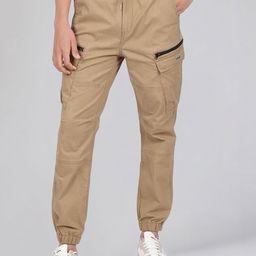 Wrangler Men Cotton Slim Fit Joggers Trousers-image-83