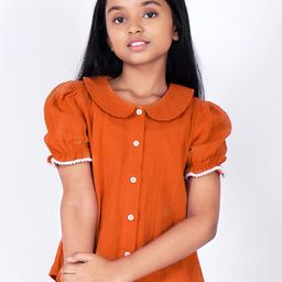 CHARMGAL Girls Cotton Shirt Style Top-image-97
