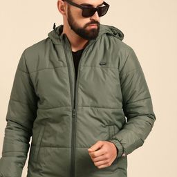 Being Human Hooded Padded Jacket-picture-14