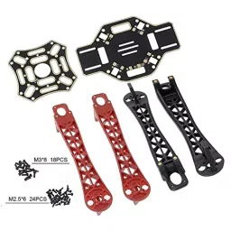 TECHDELIVERS F450 4-Axis Multi-Rotor Quadcopter Frame Airframe FrameWheel Rack Kit Support for DJI KK MK MWC RC image 3