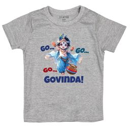 FFLIRTYGO Kids Typography Printed T-shirt-image-71