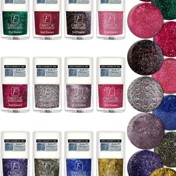 FORFOR Glitter Set Of 6 Nail Polish-5ml Each- 93-94-96-97-98-89-11