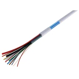 RS PRO Control Cable 6 Cores 2x0.75 mm² 4x0.22 mm² Screened 100 m White PVC Sheath, 1368144-image-29