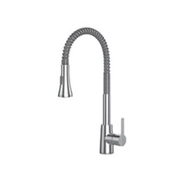 Hekken Sink Cock With Shower Pull Down Belagio Series Chrome Finish Stainless Steel Deck Mount, hék-Belagio-7006SP-image-61
