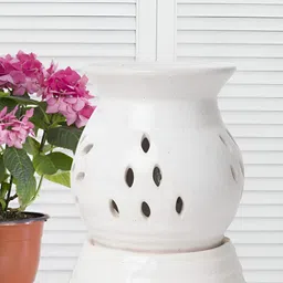 PEEPALCOMM White 2 Pieces Electric Diffuser With Sandalwood & Rose Oils - 10 ml Each image 5