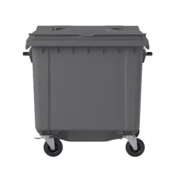 Contenur 1100 L Grey Plastic Wheel Dustbin-picture-22