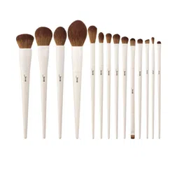JESSUP Set Of 14 Comprehensive Collection Brush Set-Light Gray image 2