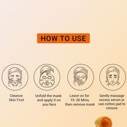 MANCODE Papaya Set Of 3 Facial Sheet Mask - 25ml Each image 5