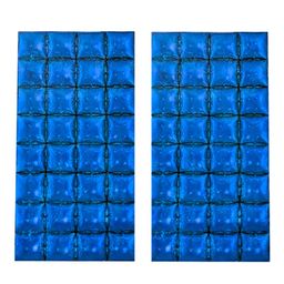 Johra Square Foil Curtain Birthday Decoration Blue - Pack of 2-image-73